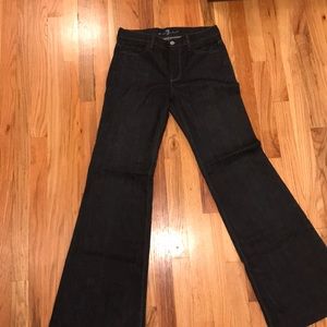 7 for All Mankind wide leg Ginger jean